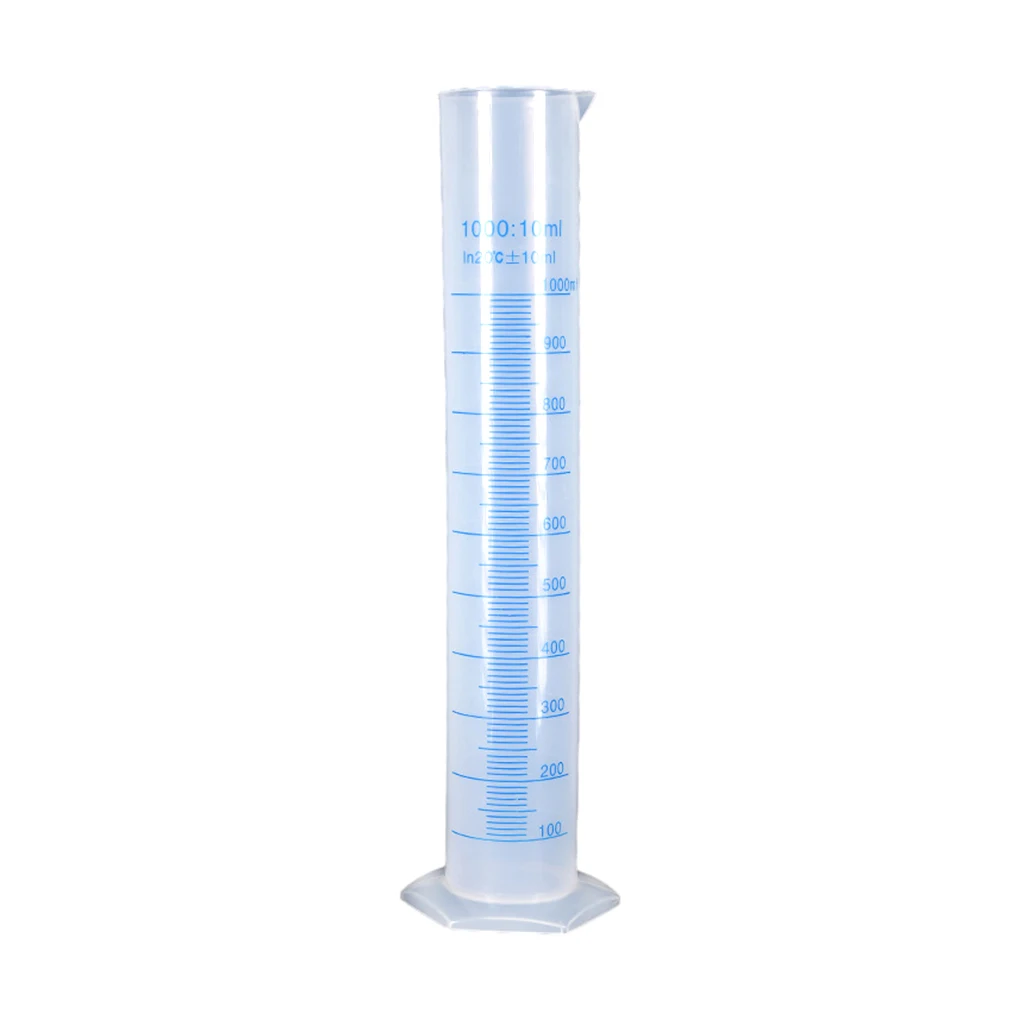 

High-capacity Measuring Cylinder Tube - Lightweight High Quality Utility Measurement Plastic Liquid Durable
