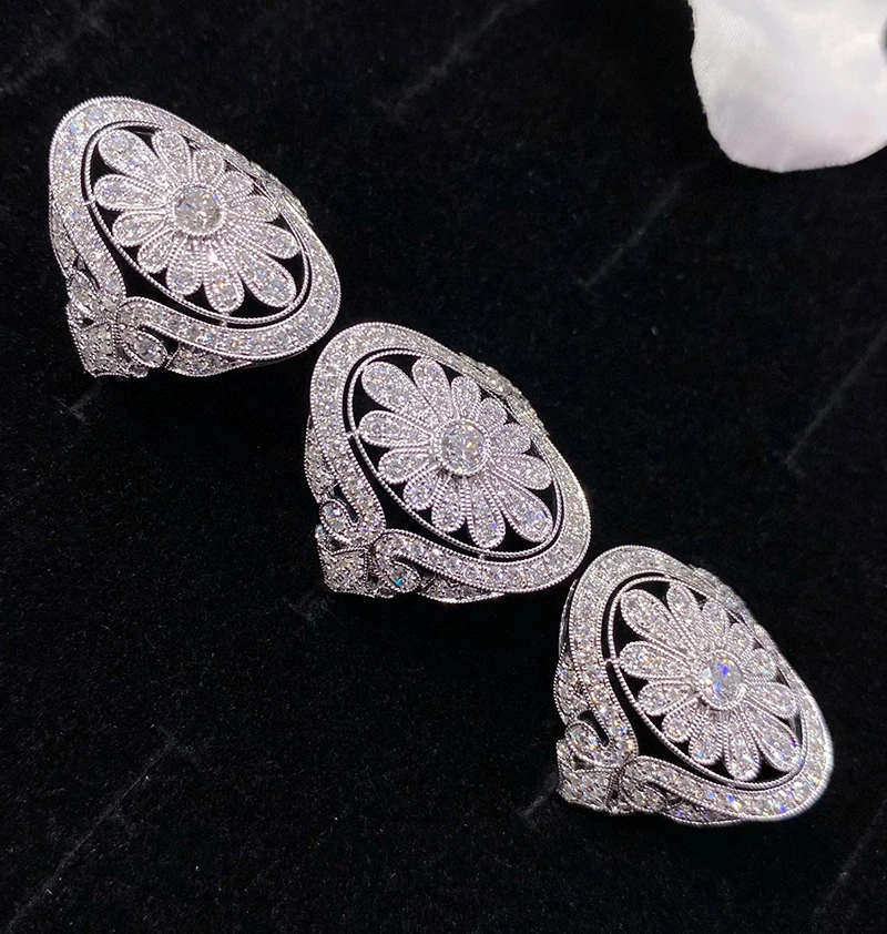 Рисунок 4 - Кольца LUOWEND из белого золота 18 карат