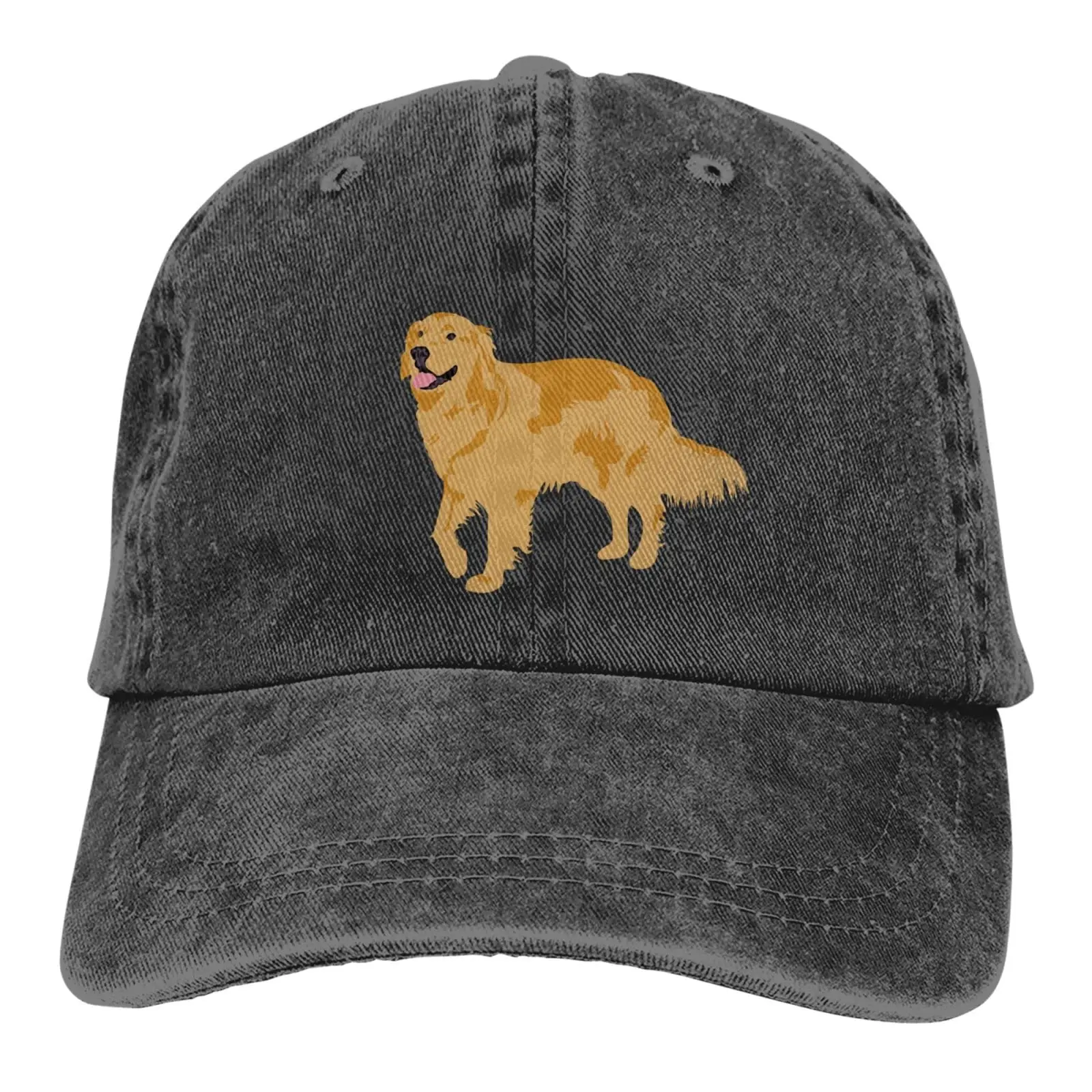 

Adjustable Baseball Hat Denim Ball Cap Cotton Washed Fashionable for Men Women