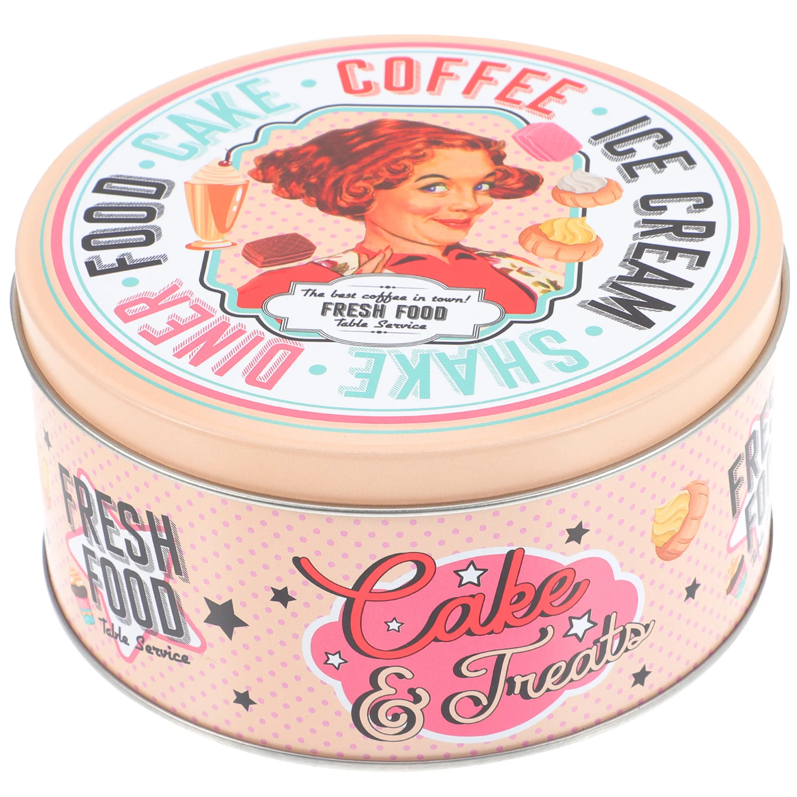 

Cookie Candy Box Gift Tins Boxes Round Jarlids Storage Containers Christmas Tinplategivingmetal Container Packing Biscuit Jars