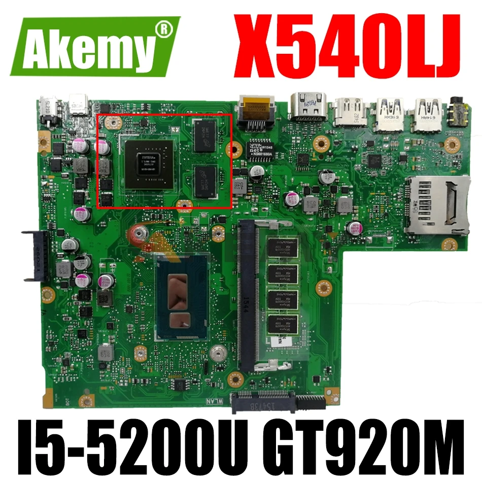 

Материнская плата для ноутбука ASUS VivoBook F540LJ F540LA A540LJ A540L