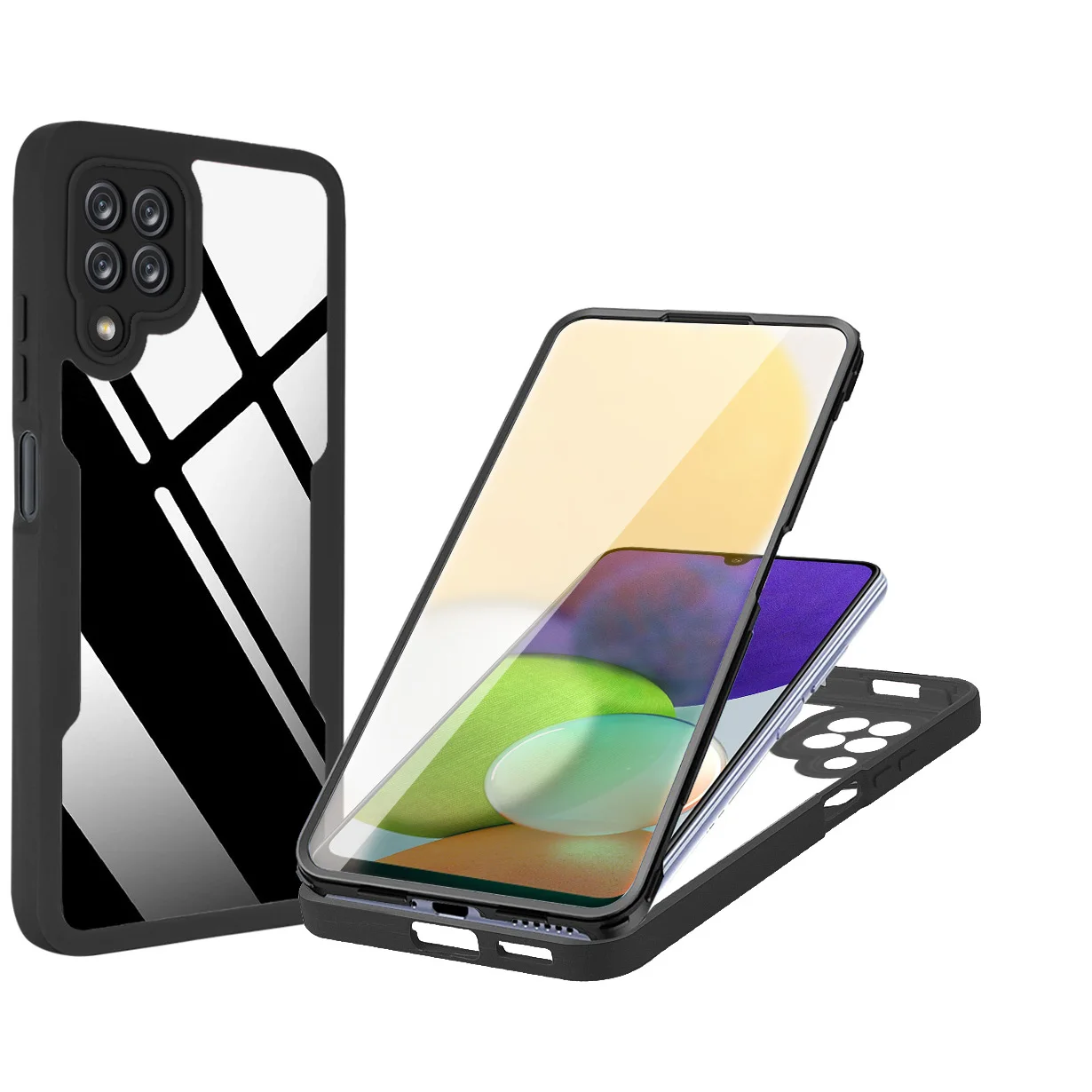 

Чехол-бампер из мягкого ТПУ для Samsung Galaxy A72/A52/A32/A12/A02