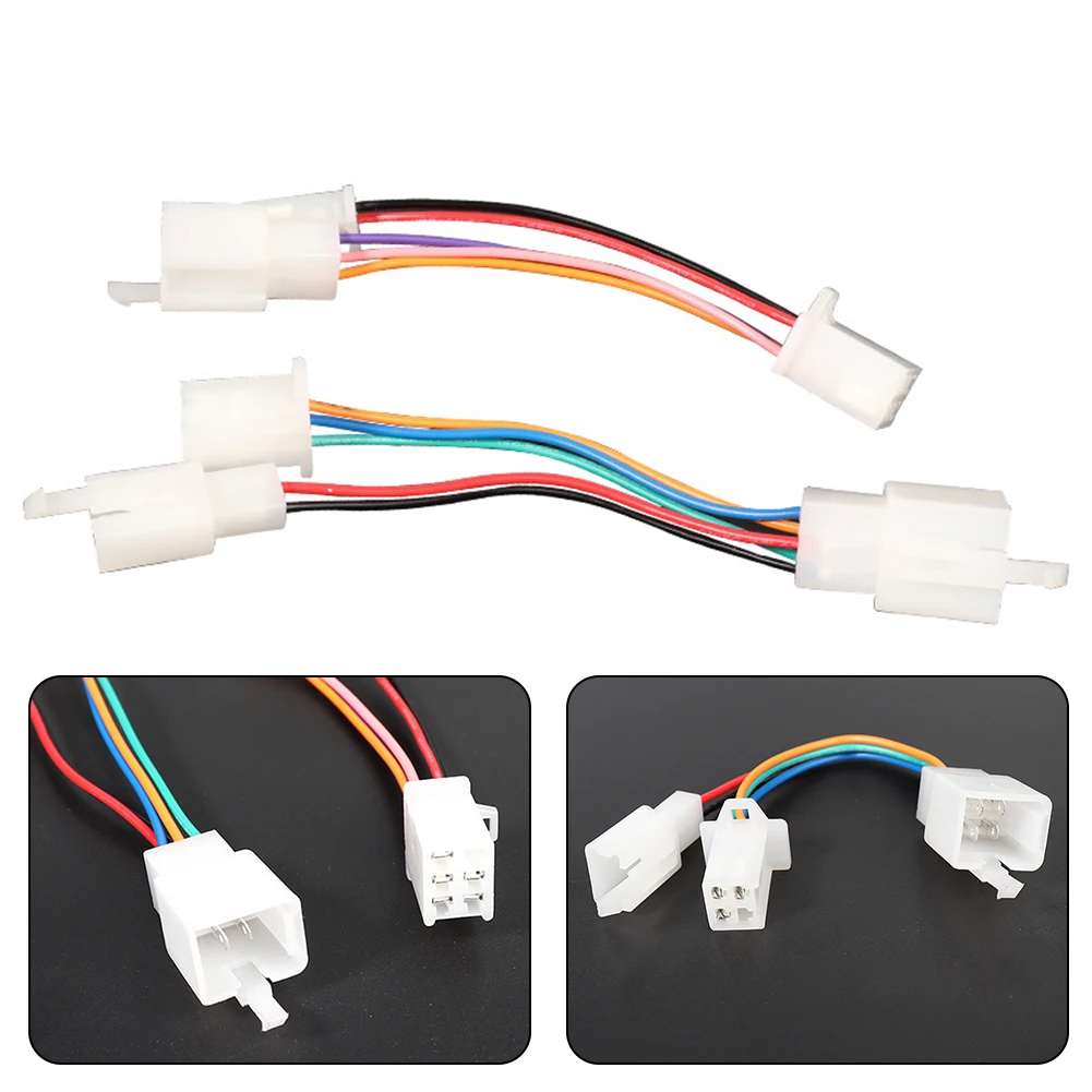 

Electric Scooter Adapter Cable E-scooter Anti-Theft Alarm Adapter Cable SM 6 To 2+4 2+4 To 6 Electric Scoote Ebike Parts