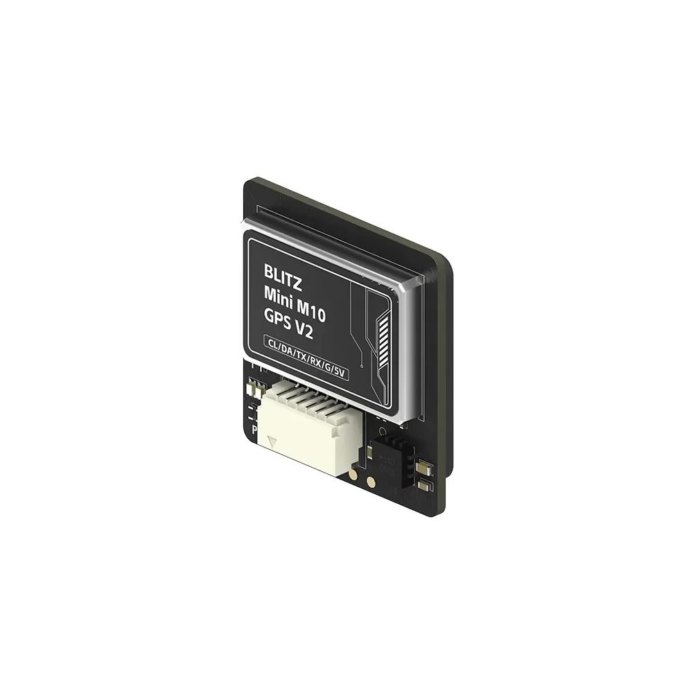 Фото iFlight BLITZ M10 V2 Mini GPS с интегрированным модулем компаса QMC5883L, встроенным кварцевым резонатором TCXO и конденсатором Фарада для FPV-дронов №4