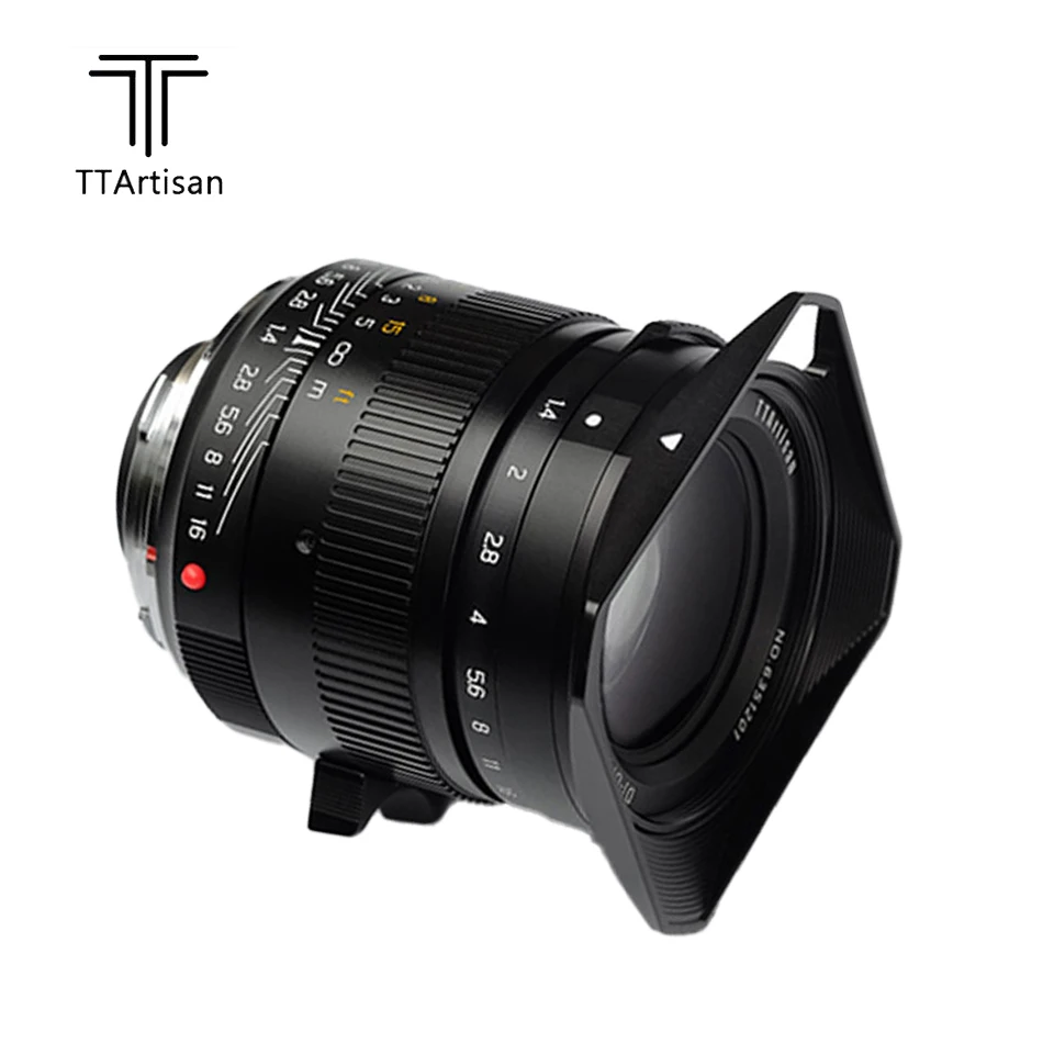 

TTartisan 35mm F1.4 Full Frame Large Aperture Manual Focus Lens for Leica M-Mount M2,M3,M4,M5,M6,M7,M8,M9,M9P,M10,M262,M240