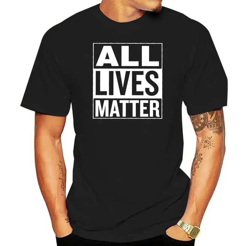 

All Lives Matter Justice for All Equality T Shirt 100% Cotton Summer Comfortable Breathable Tee shirt