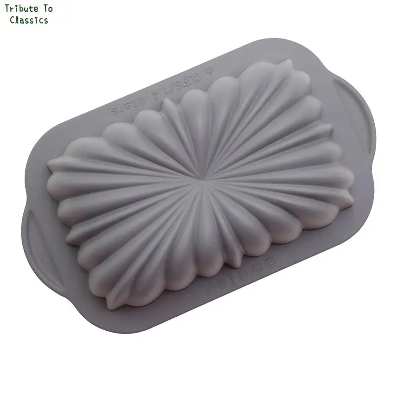 

Food Grade Silicone Toast Baking Pan Cake Mould Bread Loaf Pan With Fluted Design Non-Stick Baking Mold
