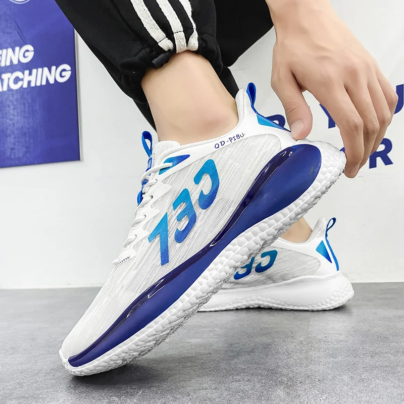 2022 New Men Popcorn Sneakers Fashion Casual Breathable Running Shoes Lightweigh Non-slip Designer Top Quality Men Tennis Shoes