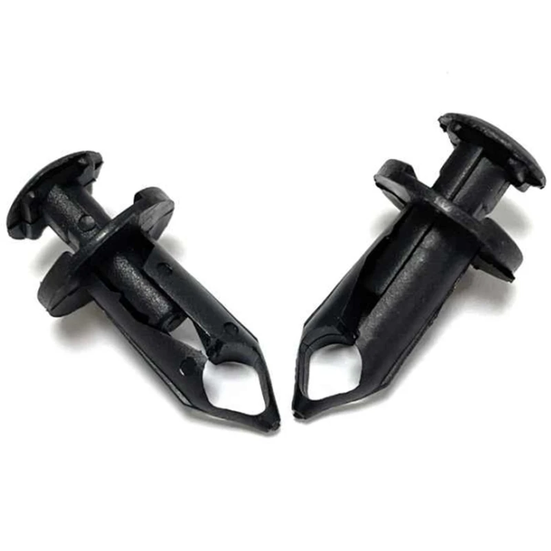 

20 шт. для 8 мм отверстия, автомобильные нейлоновые зажимы, зажимы для кузова, автомобильные пластиковые зажимы и крепежные детали для Honda, Ford N 807389 С 21030249 B28