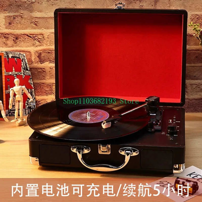 Проигрыватель виниловых пластинок LP подарок на свадьбу креативное новоселье