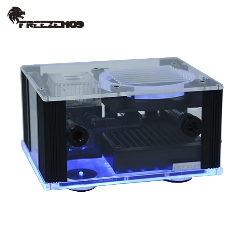 

FREEZE notebook mobile phone water cooling integrated radiator system smart box temperature display RGB effect BOX-12YT