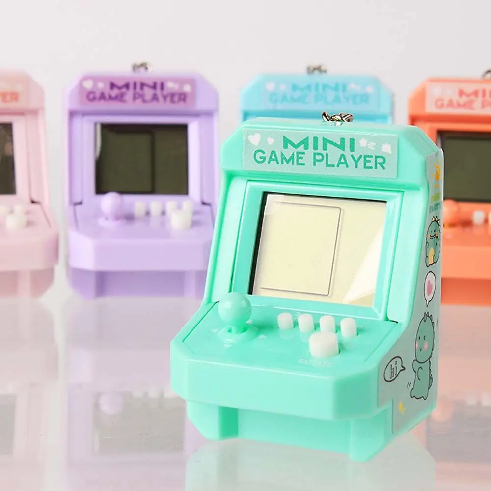 

Nostalgic Mini Game Player Retro Game Consoles Handheld Game Players Schoolbag Decor Toy Stress Relief Game for Kids Child Gifts