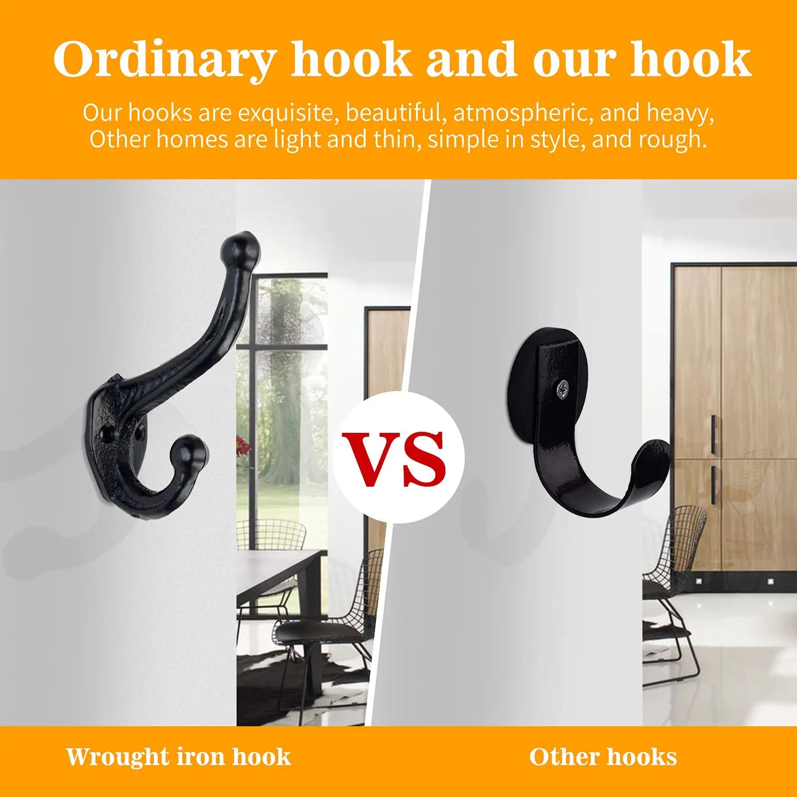 4 Упаковки Винтажные Антикварные Металлические Настенные Крючки Для Мебели