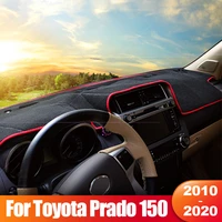 for toyota land cruiser prado 150 fj150 2010 2019 2020 car dashboard sun shade cover instrument platform desk mats accessories