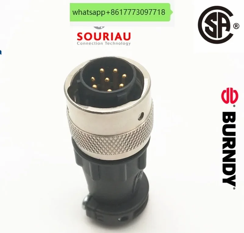 Промышленный 8-контактный штекер + зажим переменного тока 8-КОНТАКТНЫЙ