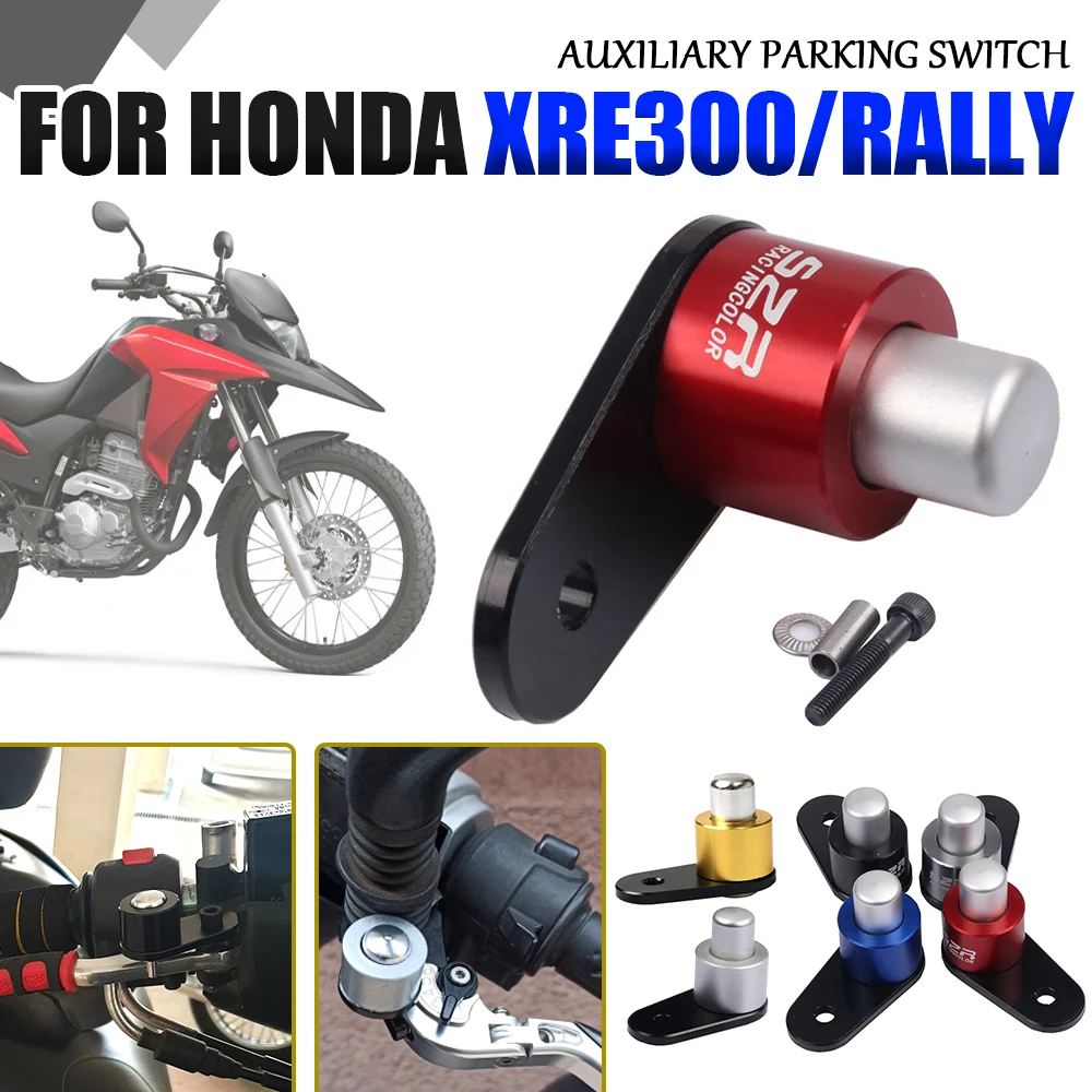 

For Honda XRE300 RALLY XRE 300 XRE 2021 2022 2023 Motorcycle Accessories Parking Brake Switch Brake Lever Control Slope Lock