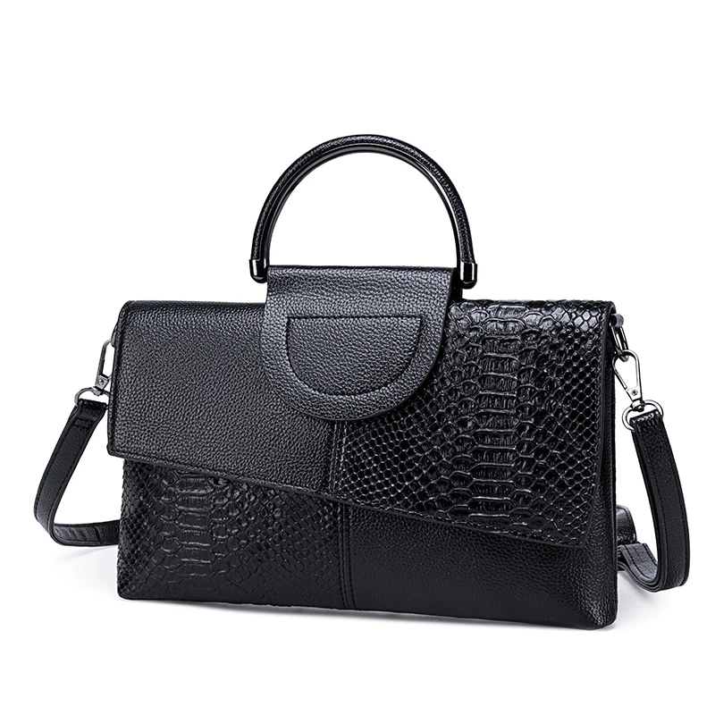 Женская сумка через плечо из искусственной кожи (полиуретан)