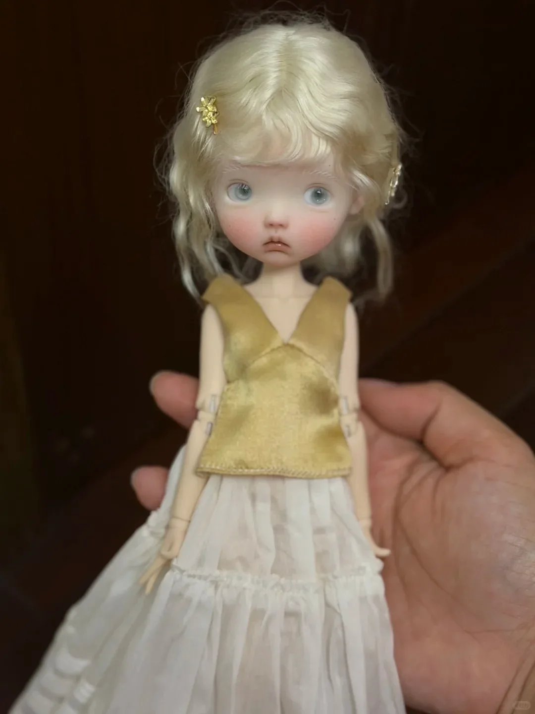 Фото Кукла BJD 1/6 в полном комплекте, милая девочка, высококачественная полимерная игрушка, кукла-ангел, шарнирная кукла, в наличии. №1