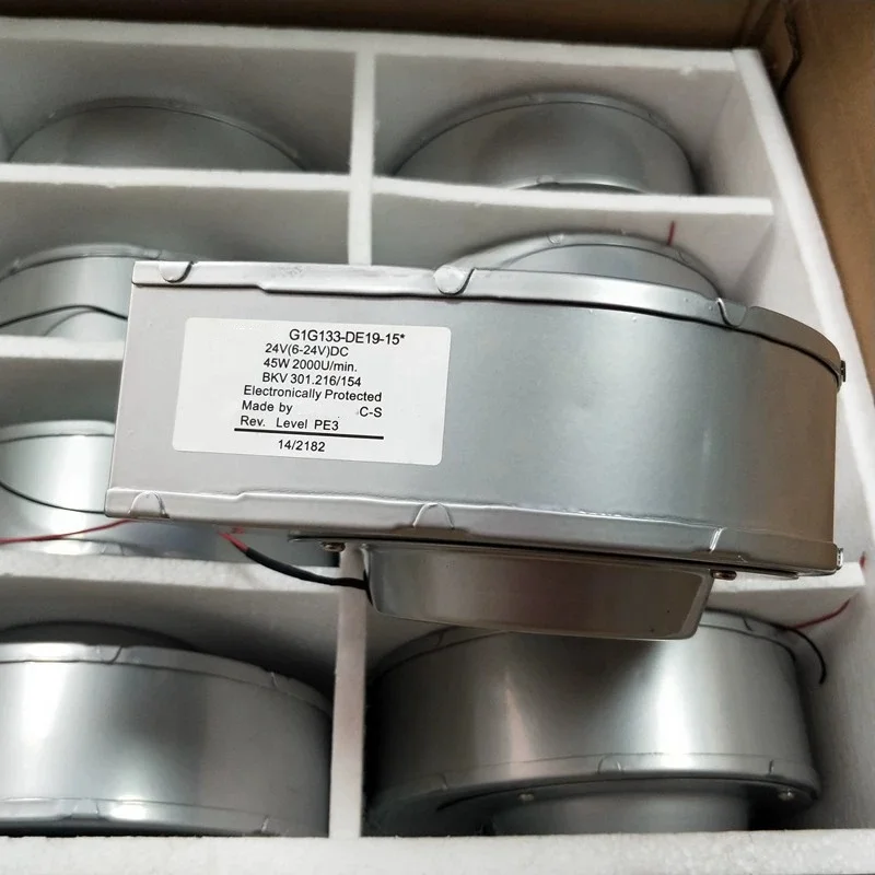 Фото Оригинальный запас G1G133-DE19-15 EBM вентилятор 6-24VDC 45W турбо вентилятор №1