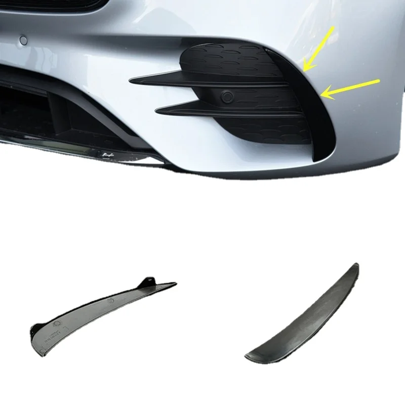 

Front Bumper Fog Grille Air Vent Trims Replacement for Mercedes-Benz W213 E200 E260 E30 E320 2021‑2023