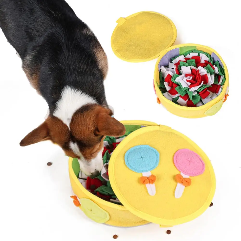 

Slow Eating Stress Relief Dog Toy Dog Enrichment Toy Dogs Vivifying Snuffle Mat Slow Eating Stress Relief Mental for Boredom