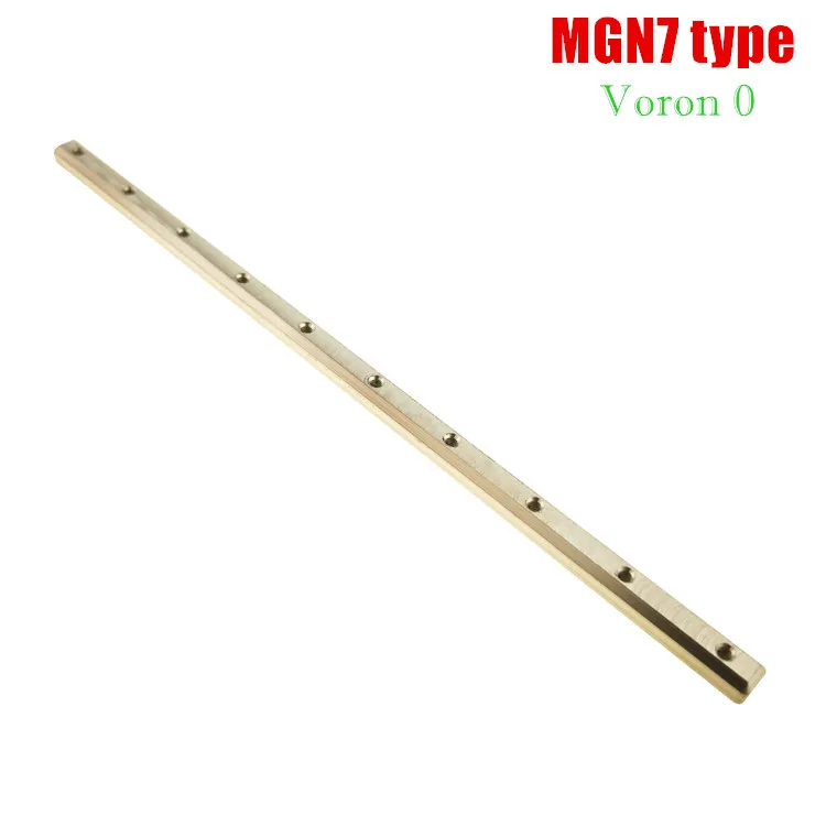 

1pcs MGN7 Linear Rail Fixing aluminum bar for 1515 aluminum profile, DIY Voron 0 3D Printer parts