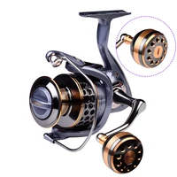 new fishing spinning reel metal spool 521 drag system 46lbs max power spinning wheel fishing coil sea tackle carp fishing