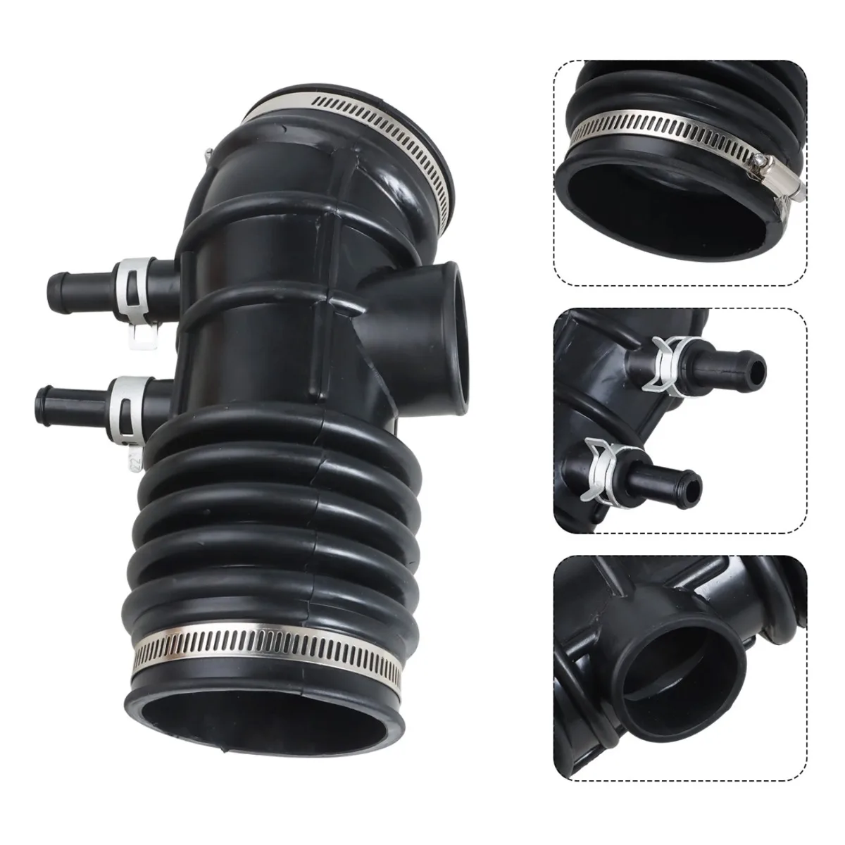 Фото Патрубок воздухозаборника двигателя для Nissan Frontier 1999-2004, Xterra 2000-2004, 3.3L, 16578-4S100, 165784S100 №1