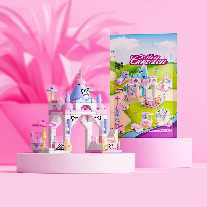 6 в 1 Детский конструктор пожарная машина