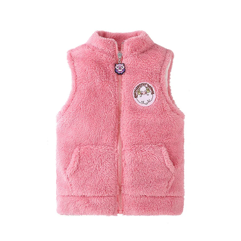 

Fashion Winter Vest Fur Baby Waistcoat Kids Jackets for Girls Children Clothes Fur Jacket Sleeveless Vest Toddler Clothes