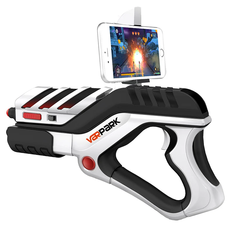 

Air Game Gun Toy A8 Multiplayer Interactive Virtual Reality Shooting Bluetooth Control Game Fun Gun Sport Gifts Kids Toys
