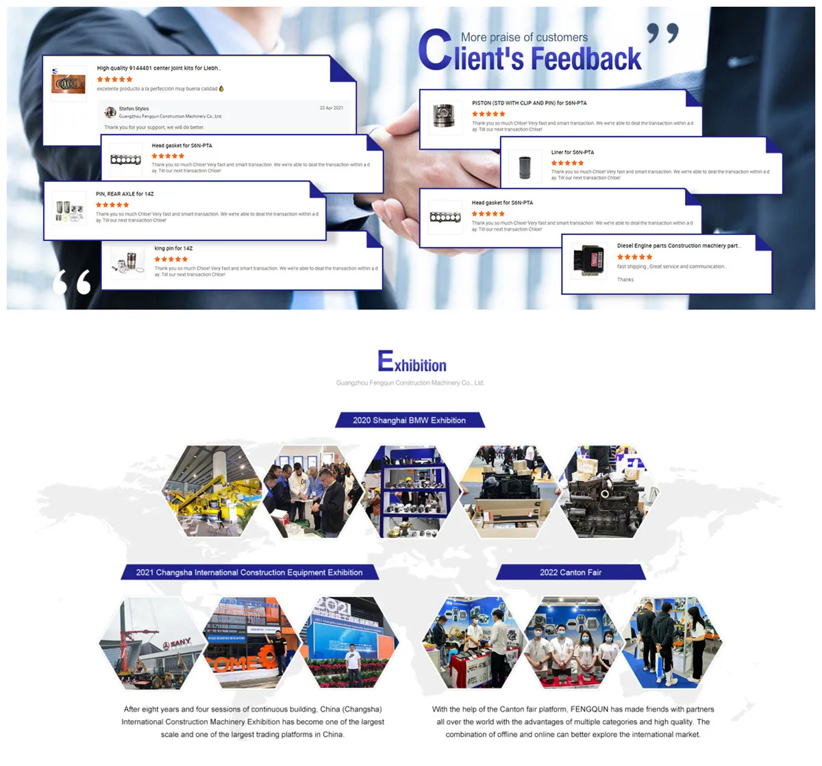 Запасные части двигателя WEICHAI WP6 WP10 WP7 WD618 WP12 Wd10 Wd615 WP615 ZH4100D K4100ZD Ремкомплект гильз