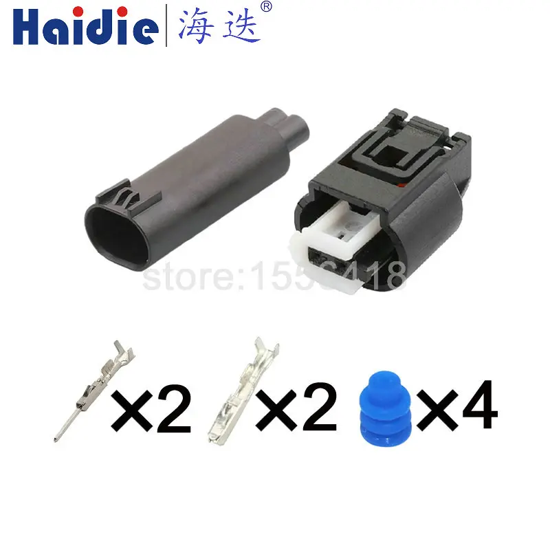 

1 Set 2 Pins automotive connector 1-965162-1 1718555-1