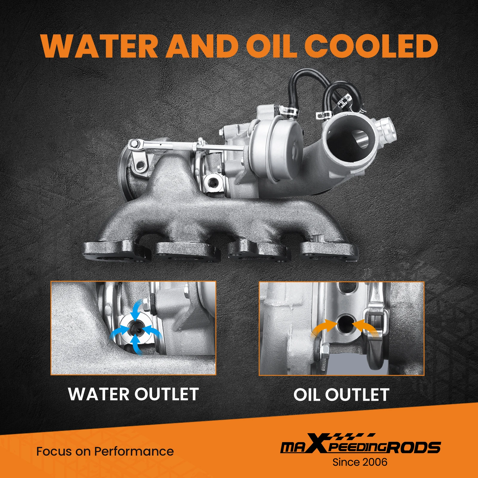 GT1446SLM Турбо для Buick Encore Chevrolet Holden Cruze 1.4L A14NET 781504 -4 55565353 8471446 7815040004 7815040005