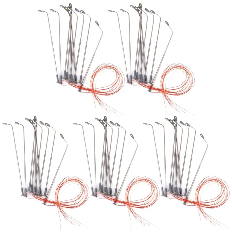 

50 шт., уличные фонари с одним наконечником