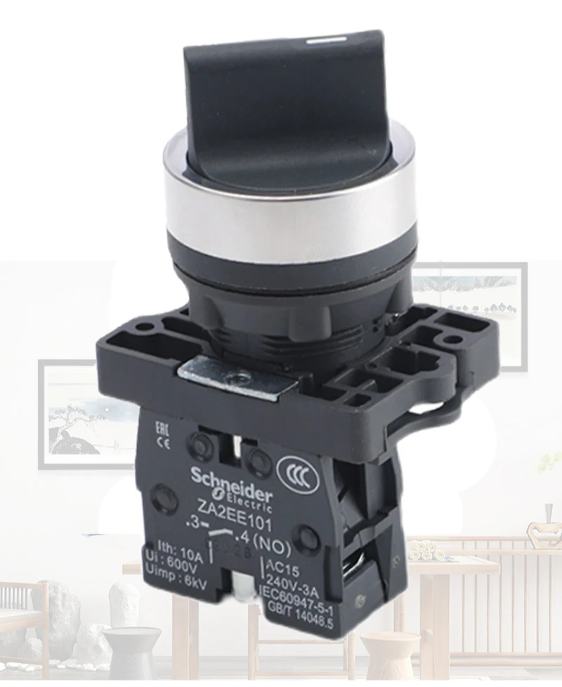 Schneider Electric XA2ED21/25/33/41/53 Серия XA2 Переключатели кнопки с пластиковой ручкой