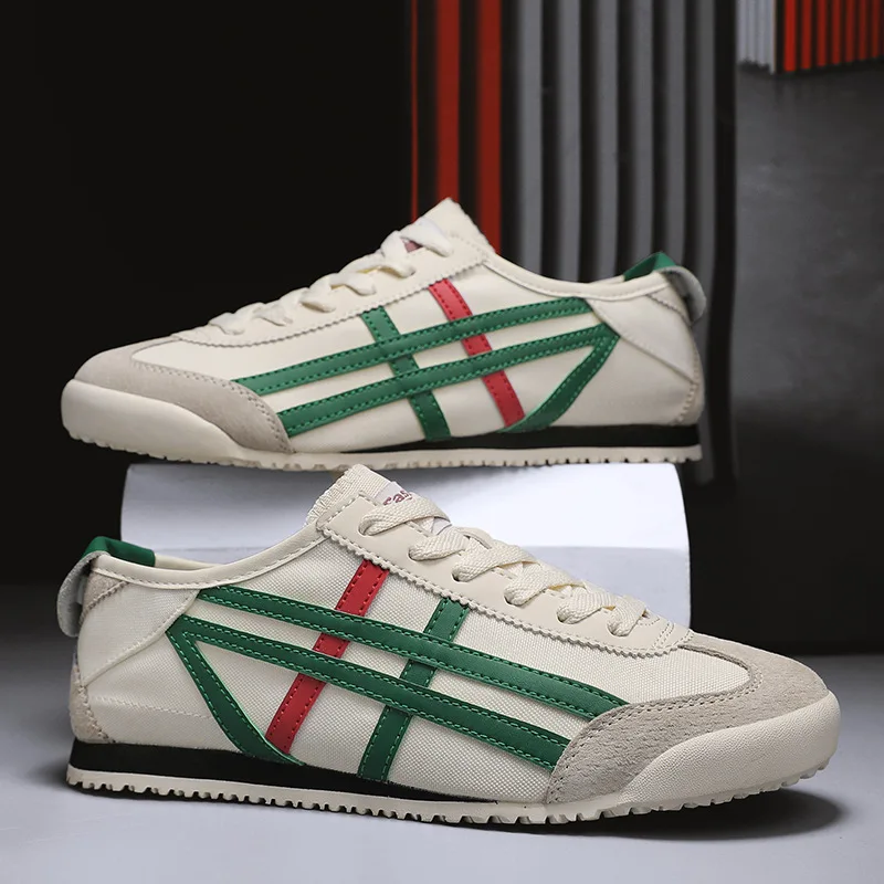 Summer Classic Comfortable Soft Lace-up Men's Canvas Sneakers Breathable Mens Casual Sneakers Non-slip Man Casual Sports Shoes