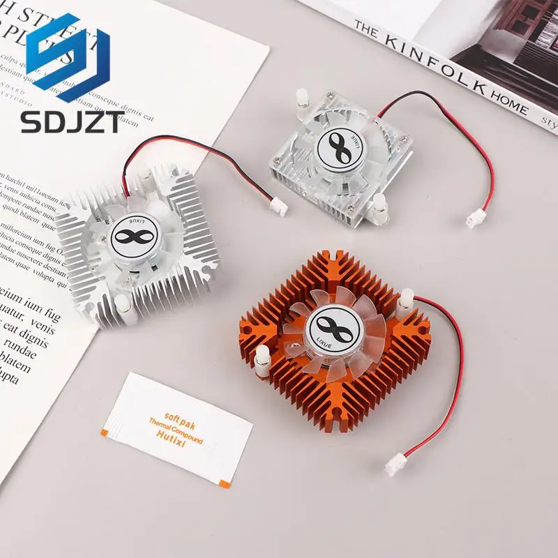 

New 1Pc 55mm 12V PC Computer Laptop CPU VGA Video Card Cooler Cooling Fan Heatsink Ball Graphics Card Fan Accessories