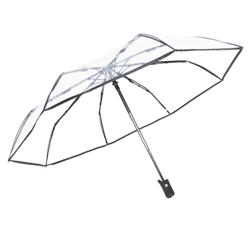 

Fully Automatic Folding Transparent Umbrella Factory Direct Sales and Wholesale Beach Umbrellas