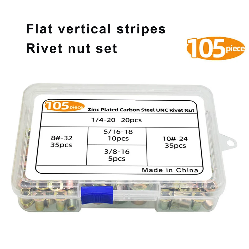 

Набор гаечных ключей с плоской головкой, 105 шт.