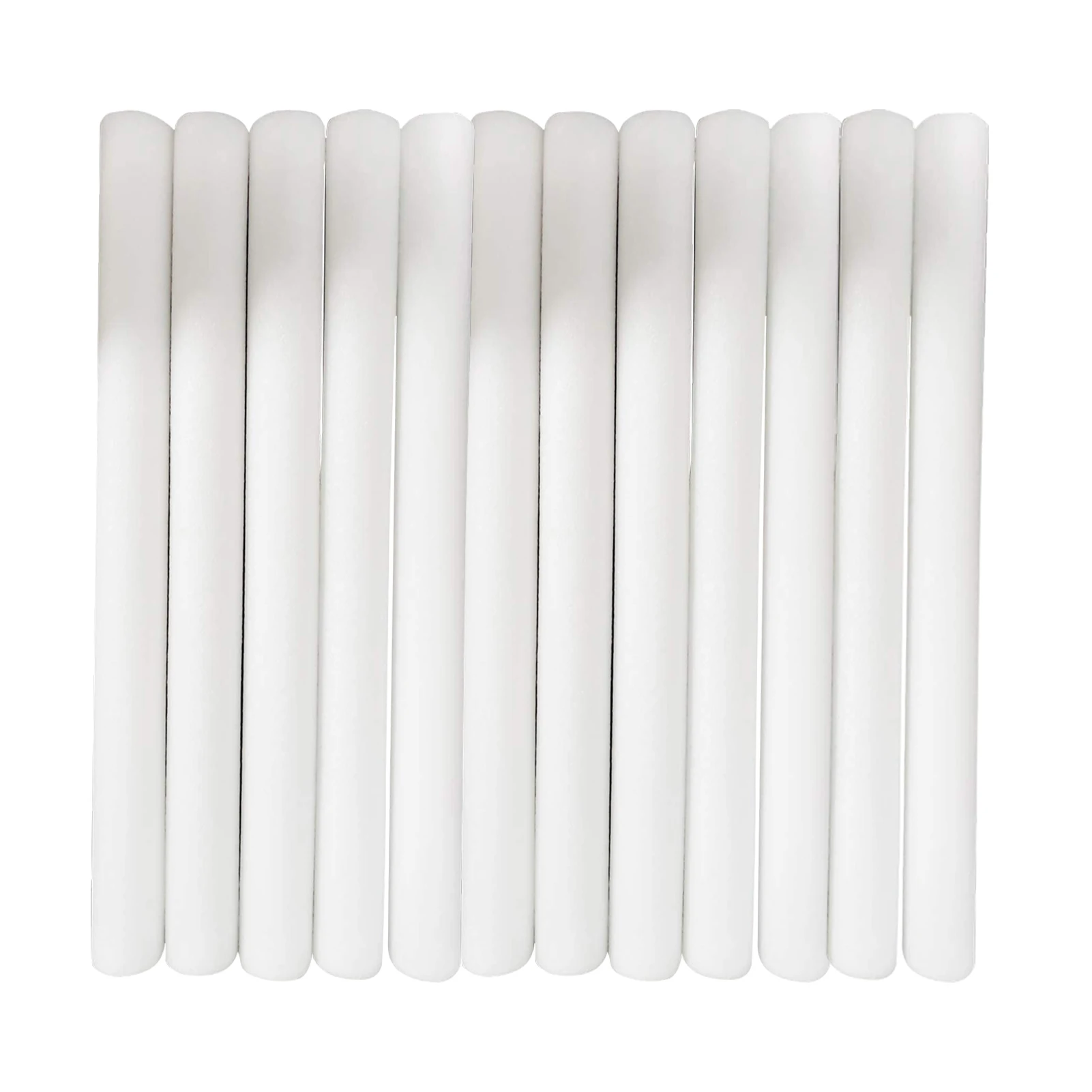 

12pcs Battery Operated Party Supplies Random Color Reusable Prop Led Lightweight Foam Glow Sticks Birthday Wedding Portable