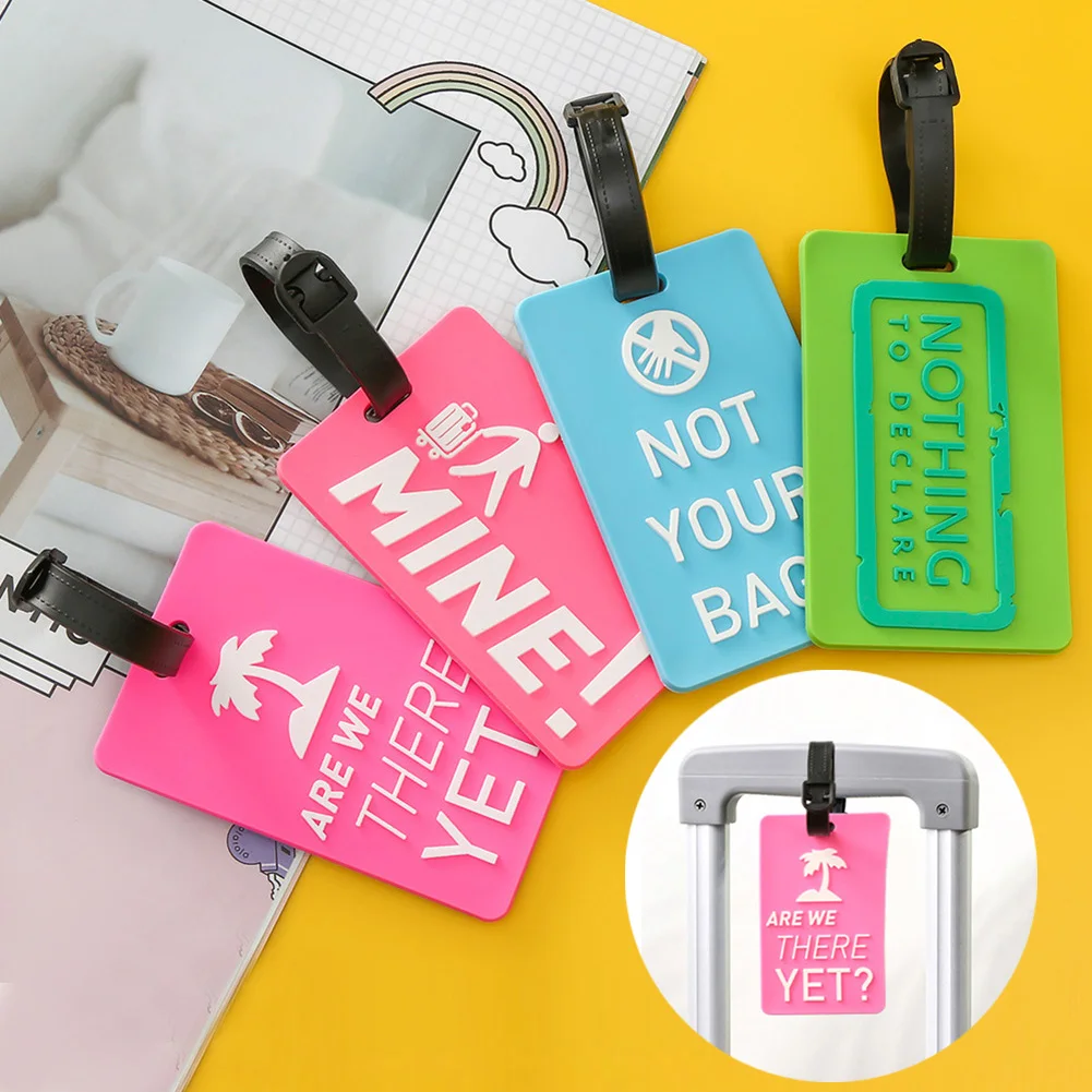 

Travel Accessories Suitcase Label Travel Card Name Address ID Baggage Tag Baggage Tag Luggage Tags Portable Durability Useful