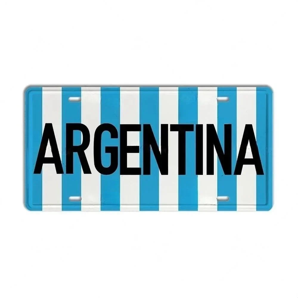 Винтажная Алюминиевая табличка-Барселона Милан Мадрид Деревенский