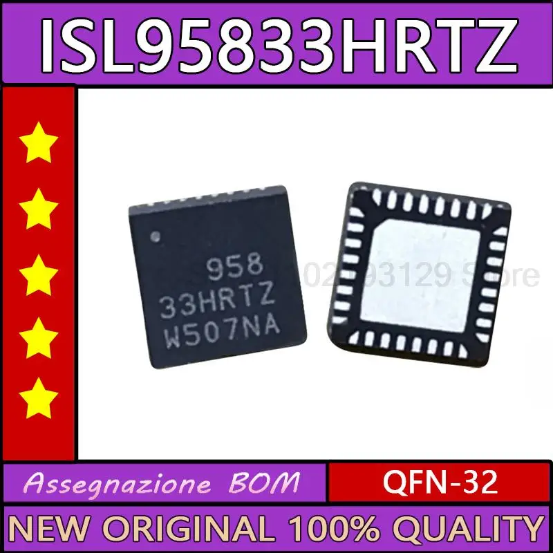 

5 шт. ISL95833HRTZ ISL95833 QFN-32 Новая фотография
