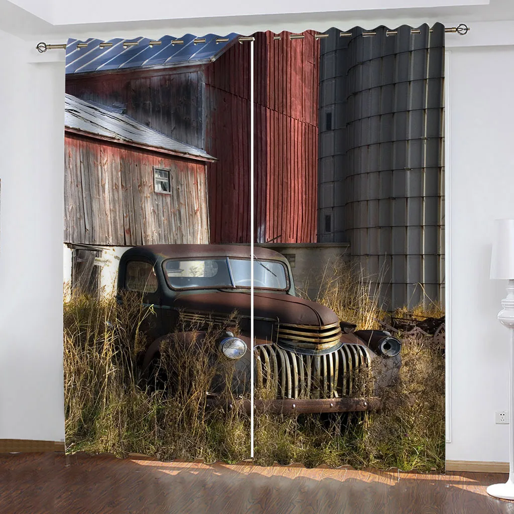 Занавески по индивидуальному заказу затемняющие винтажные промышленные