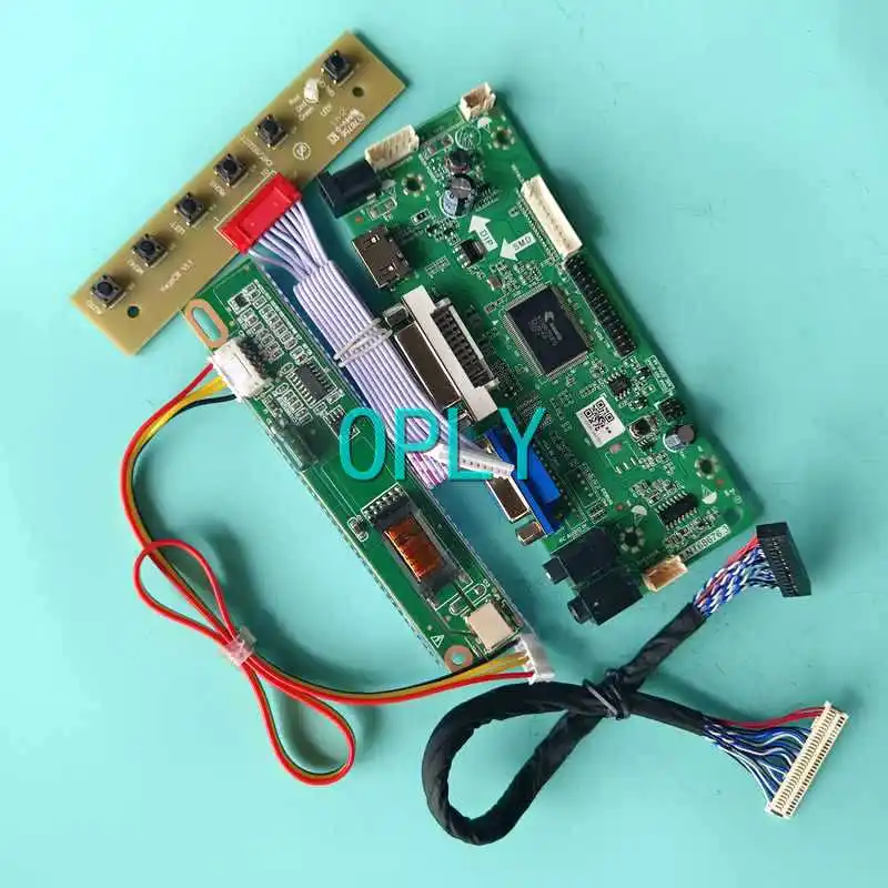 

For CLAA154WB03A CLAA154WB04 Laptop Monitor Screen Controller Board 1CCFL LVDS 30-Pin HDMI-Compatible VGA DVI 1280*800 Kit 15.4"