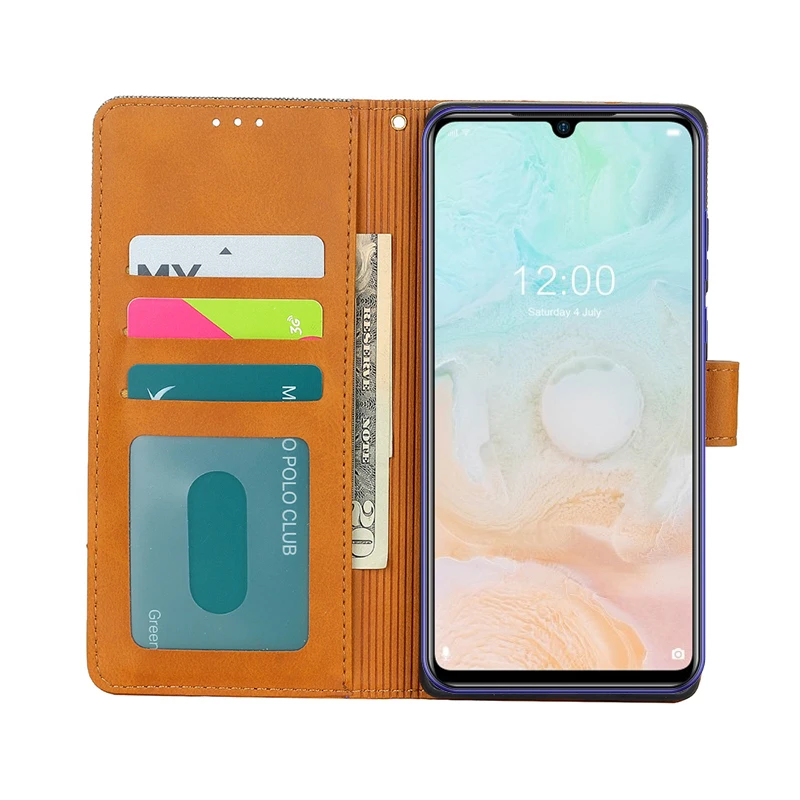 Leather Phone Case For Doogee N20 N30 N40 Pro Flip Cover on Capinha para Celular Doogee X93 X95 X96 Pro Y9 Plus etui