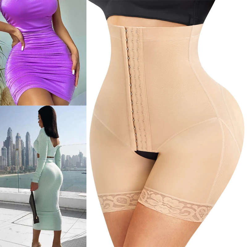 Shapewear For Women Fajas Colombianas Tummy Control Waist Trainer Full Body Shaper Bodysuit Compression Garment Push Up Panties