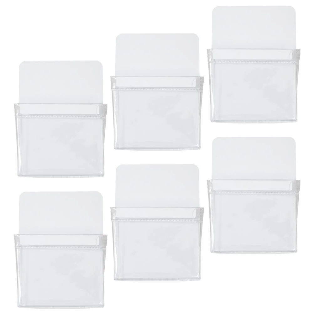

6Pcs Magnetic Dry Erase Marker Holder Magnetic Holder Multi-use Pen Storage Case Pen Holder