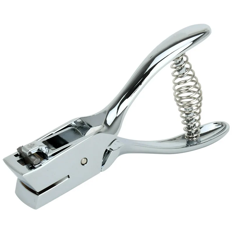 Дырокол для удостоверения личности Овальный прорезатель бумаги инструмент